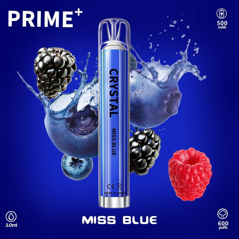 Pime Crystal Bar 600 Disposable Vape Pod Box of 10 - Vape Villa
