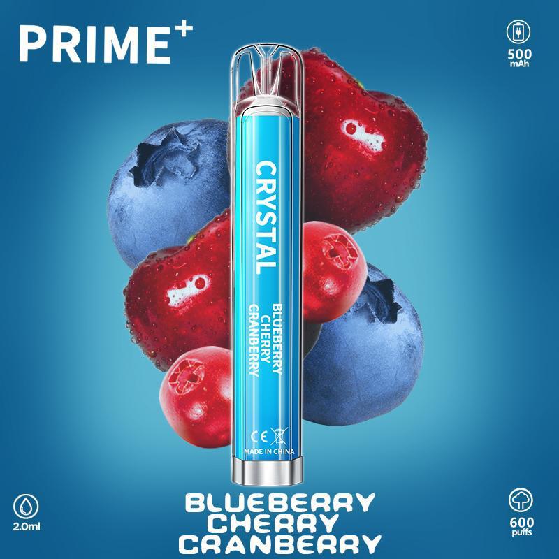 Pime Crystal Bar 600 Disposable Vape Pod Box of 10 - Vape Villa