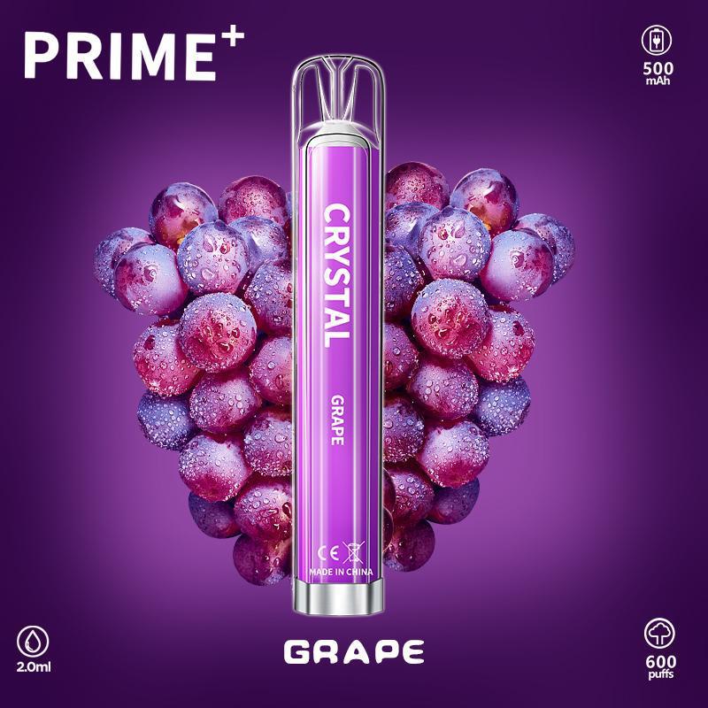 Pime Crystal Bar 600 Disposable Vape Pod Box of 10 - Vape Villa