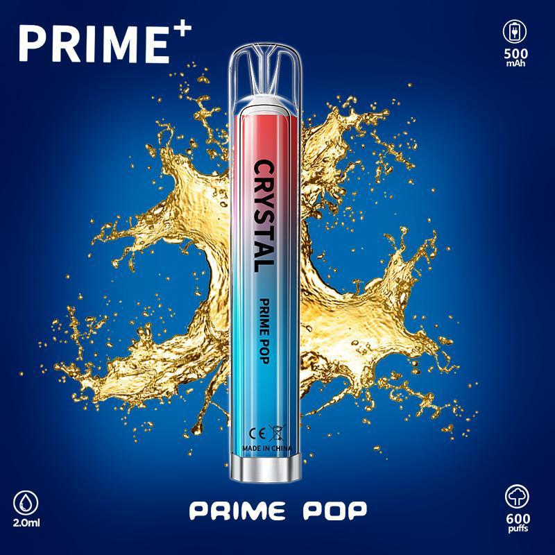 Pime Crystal Bar 600 Disposable Vape Pod Box of 10 - Vape Villa