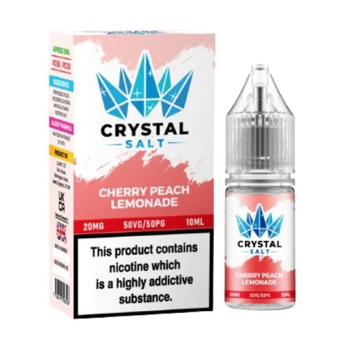 Crystal Salt 10ml Nic Salts E-Liquids - Pack Of 5 - Vape Villa