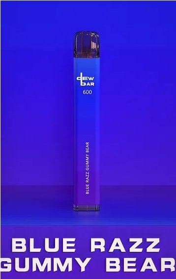 Dew Bar 600 Disposable Vape Puff Pod Device Box of 10 - Vape Villa
