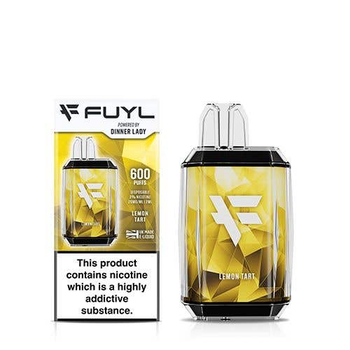 Dinner Lady FUYL Disposable Vape Puff Bar Pod Box of 10 - Vape Villa