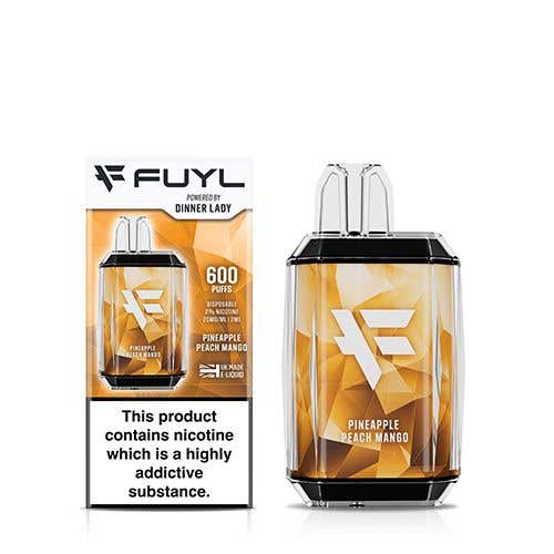 Dinner Lady FUYL Disposable Vape Puff Bar Pod Box of 10 - Vape Villa