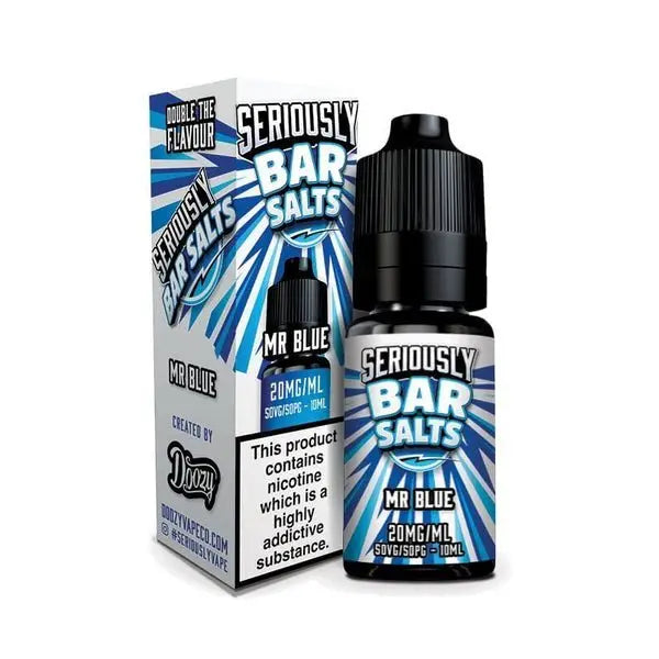 Seriously Bar Salt 10ml E-liquids Nic Salts - Box of 10 - Vape Villa