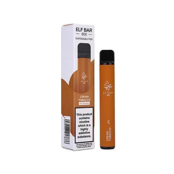 Elf Bar 600 Puffs Disposable Vape Pod Device - Vape Villa