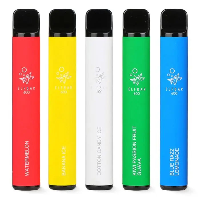 Elf Bar 600 Puffs Disposable Vape Pod Device - Vape Villa