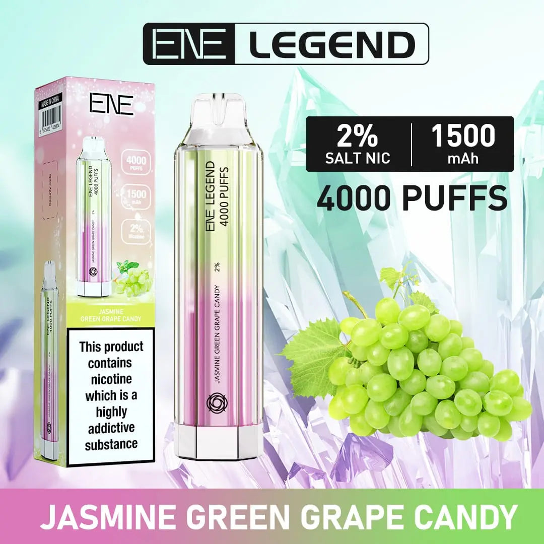 Elux ENE Legend 4000 Puffs Disposable Vape Pen - Vape Villa