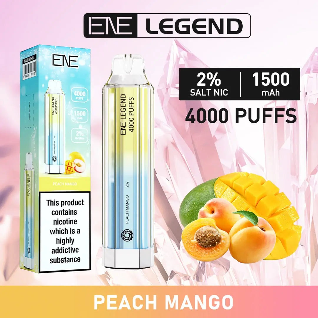 Elux ENE Legend 4000 Puffs Disposable Vape Pen - Vape Villa