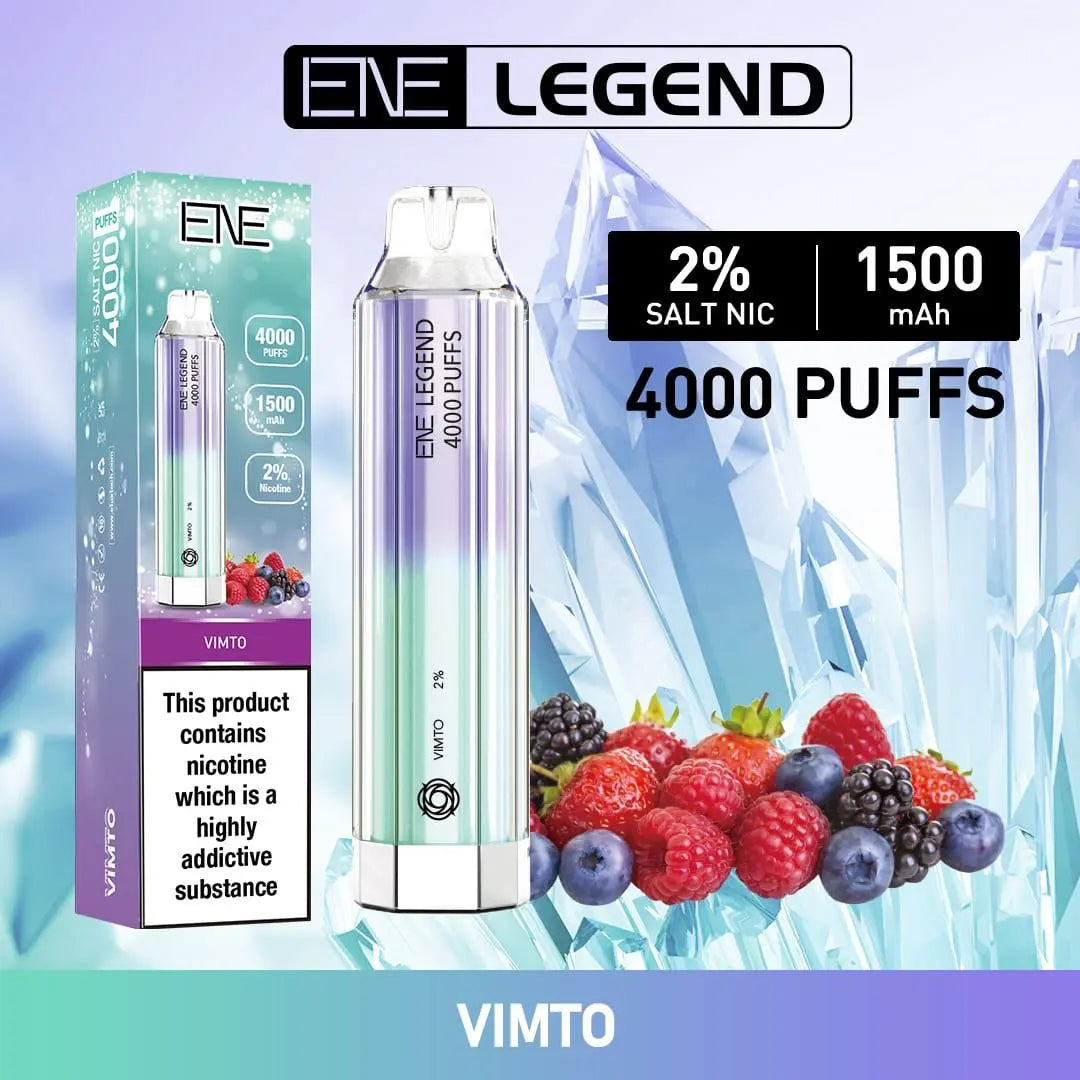 Elux ENE Legend 4000 Puffs Disposable Vape Pen - Vape Villa