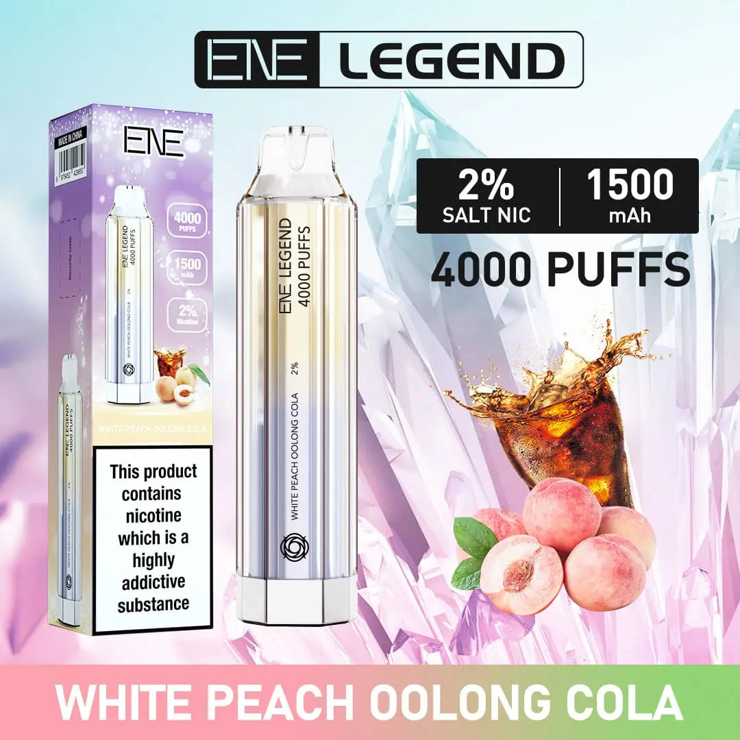 Elux ENE Legend 4000 Puffs Disposable Vape Pen - Vape Villa