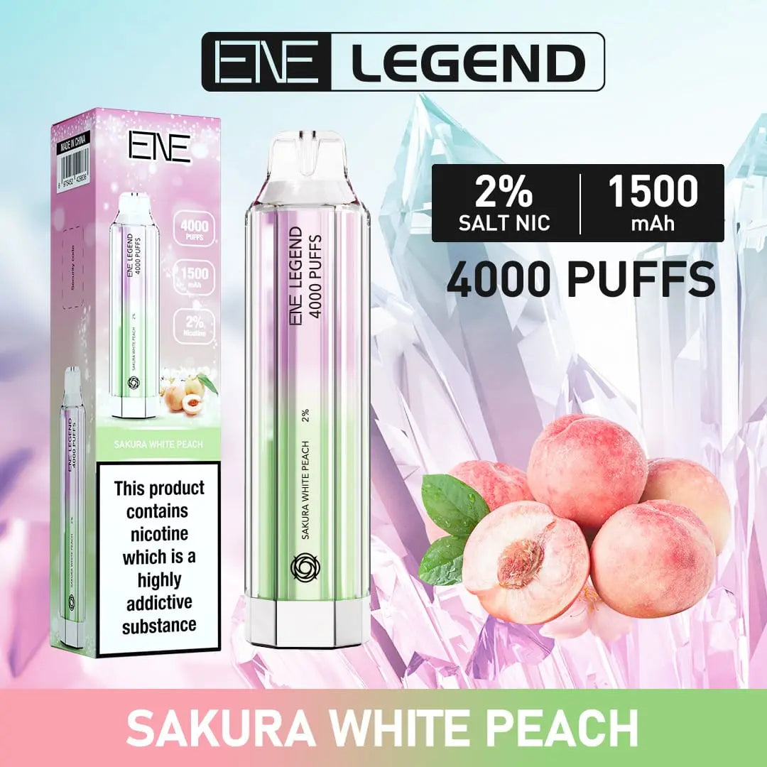 Elux ENE Legend 4000 Puffs Disposable Vape Pen - Vape Villa