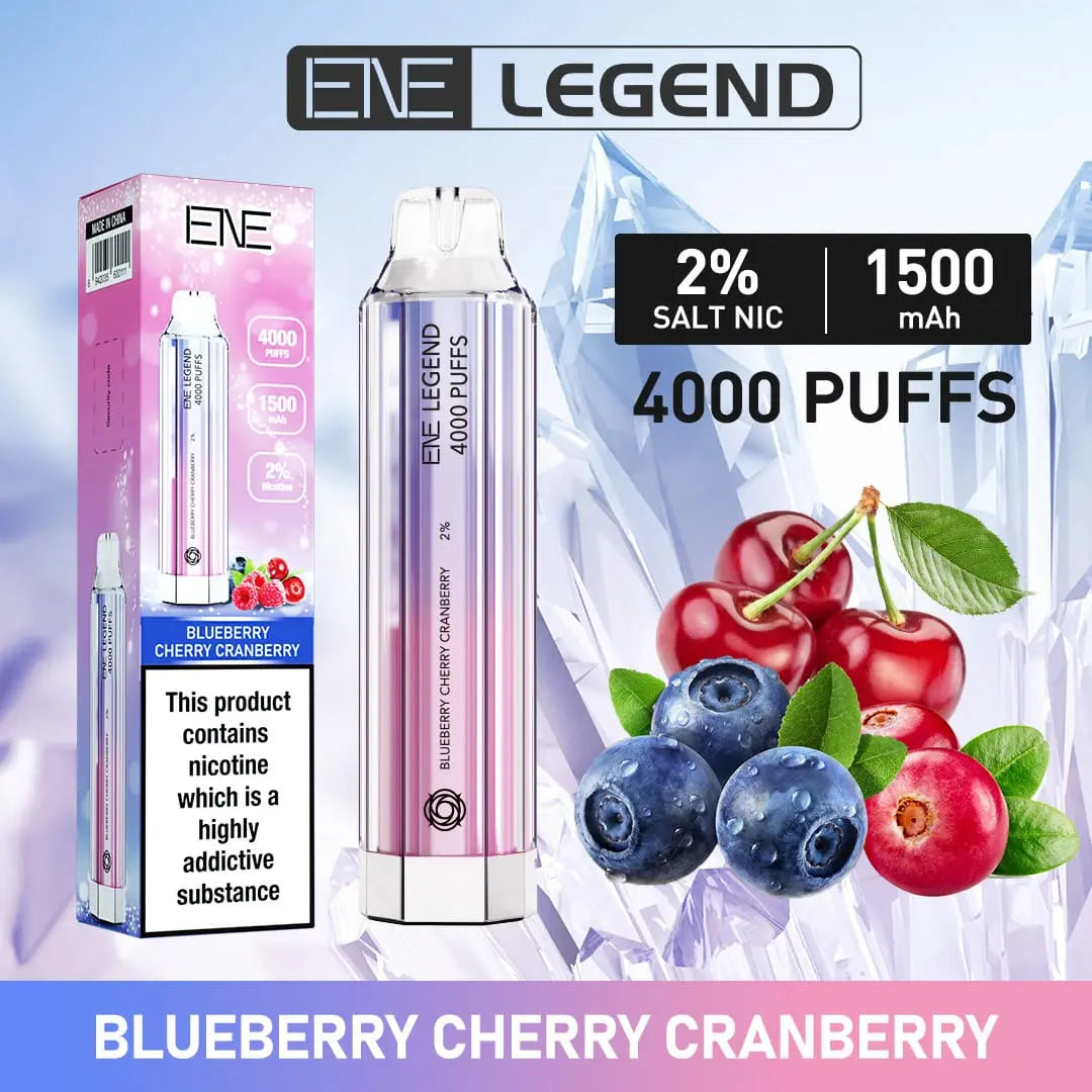 Elux ENE Legend 4000 Puffs Disposable Vape Pen - Vape Villa