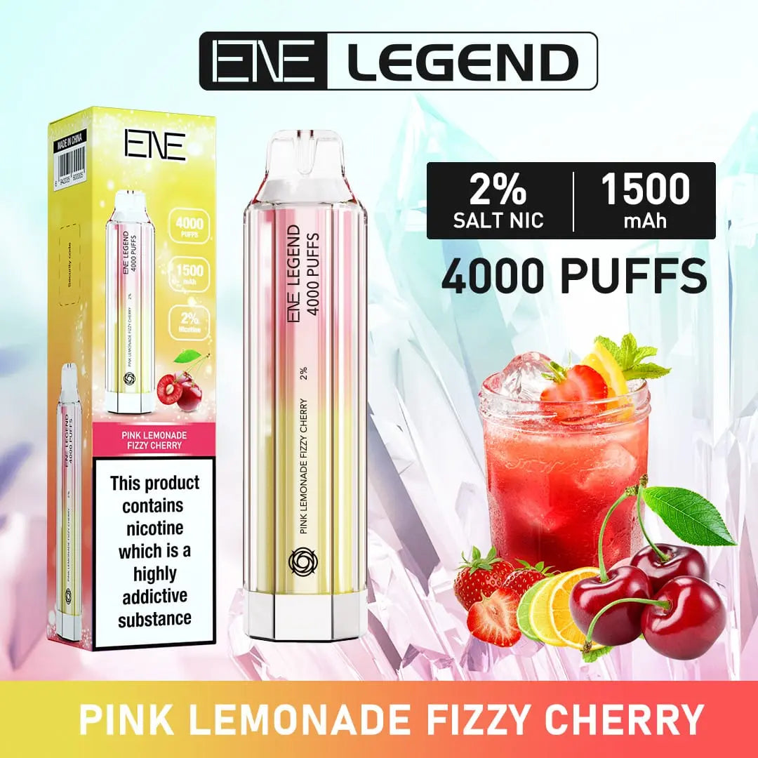 Elux ENE Legend 4000 Puffs Disposable Vape Pen - Vape Villa