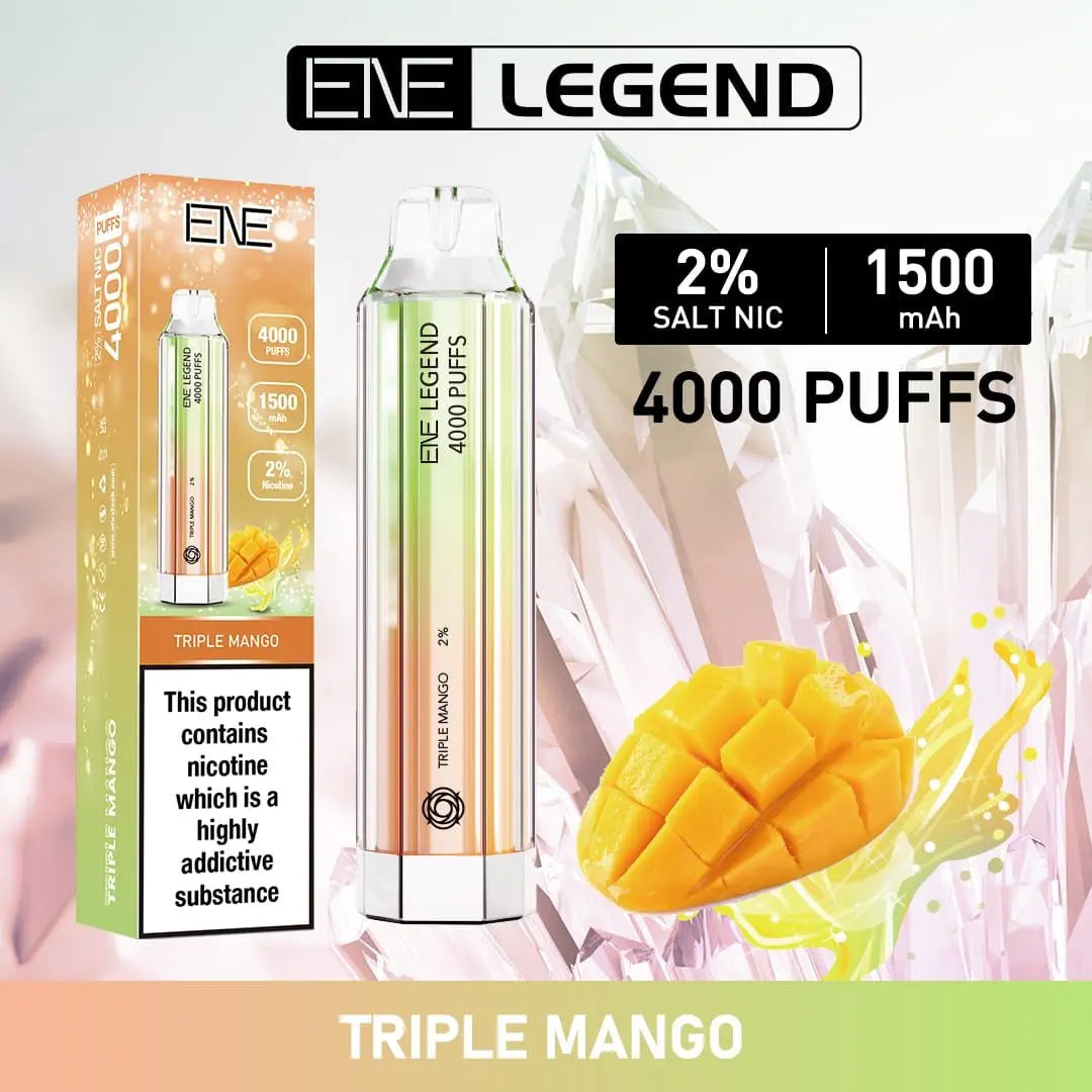 Elux ENE Legend 4000 Puffs Disposable Vape Pen - Vape Villa