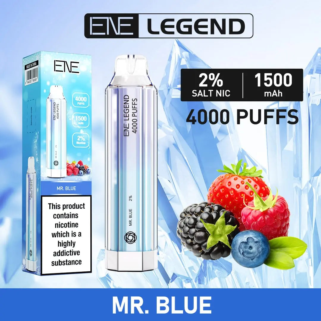 Elux ENE Legend 4000 Puffs Disposable Vape Pen - Vape Villa