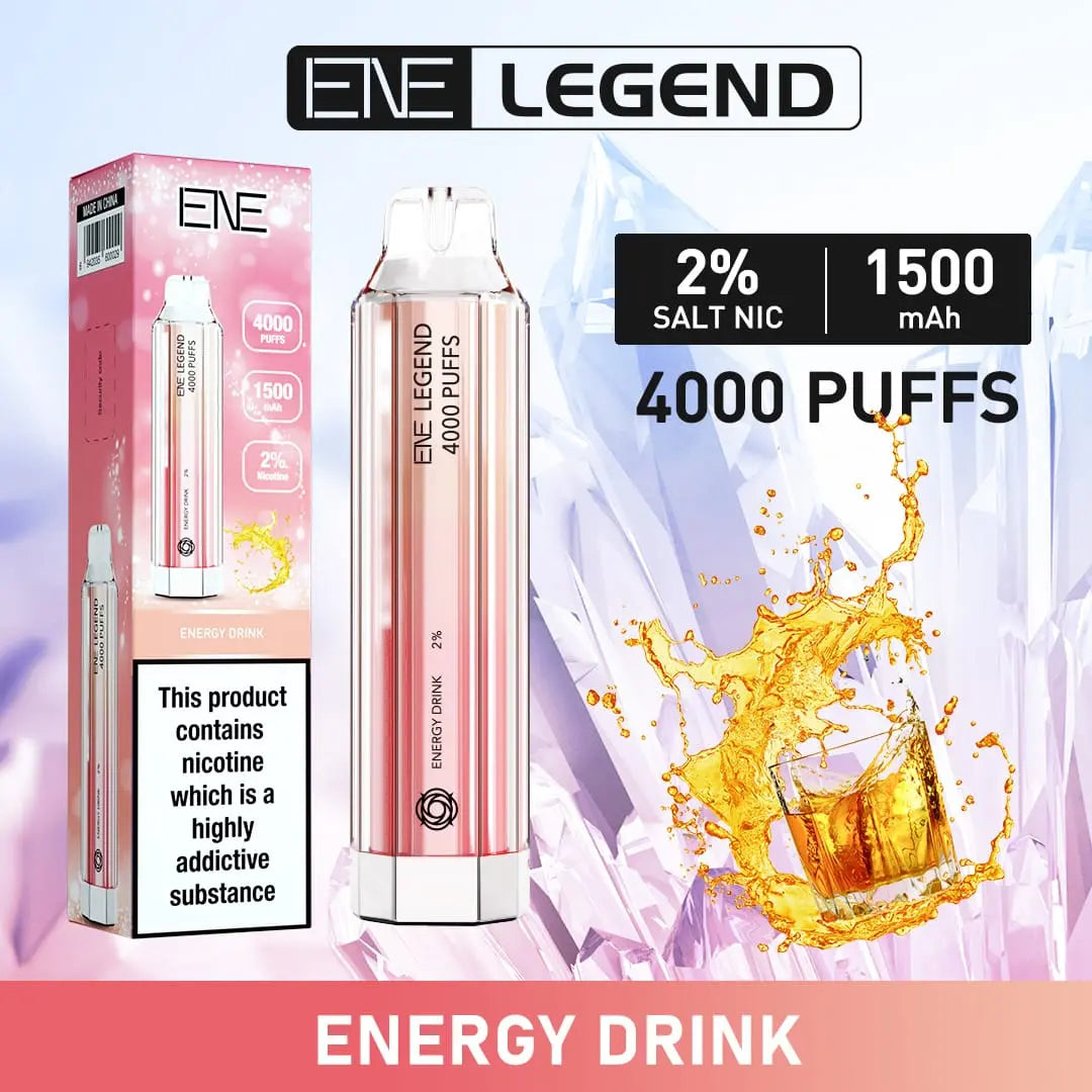 Elux ENE Legend 4000 Puffs Disposable Vape Pen - Vape Villa