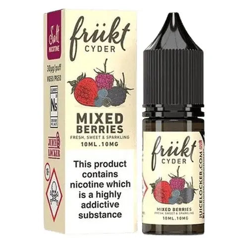 Frukt Cyder - 10ml Nic Salt (Pack of 10) - Vape Villa