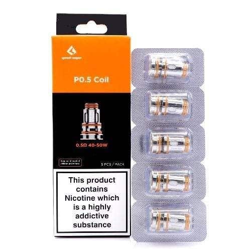 Geek Vape - P-Series - 0.5 ohm - Coils - 5pack - Vape Villa