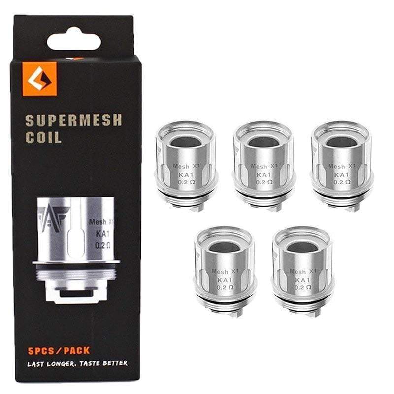 Geek Vape - Super Mesh X2 And X1 - 0.20 ohm - Coils - 5pack - Vape Villa