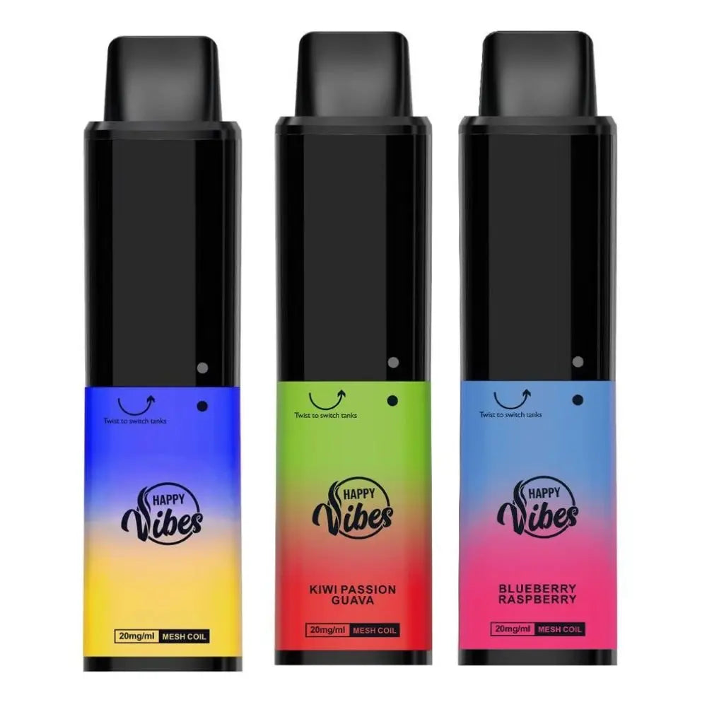 Happy Vibes Twist 2400 Disposable Vape Pod Kit - Vape Villa