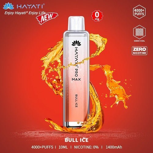 Hayati Crystal Pro Max 4000+ Disposable No Nicotine - Vape Villa