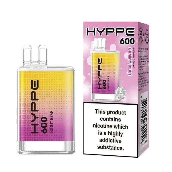 Hyppe 600 Crystal Disposable Vape Pod - Box of 10 - Vape Villa