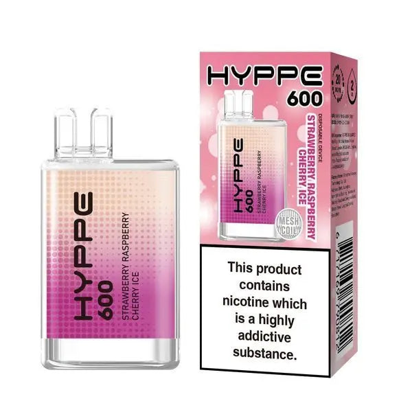 Hyppe 600 Crystal Disposable Vape Pod - Box of 10 - Vape Villa