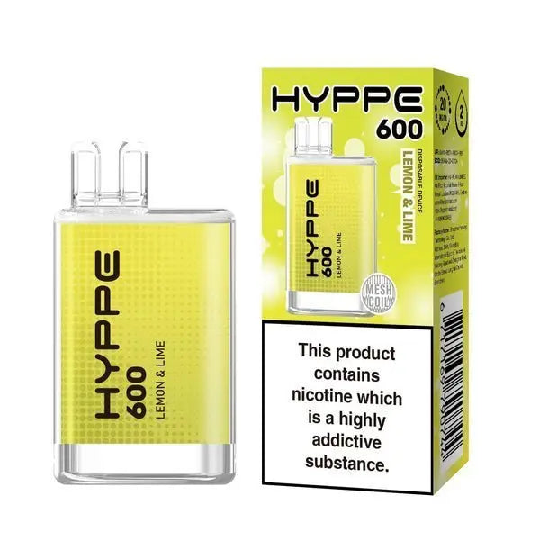 Hyppe 600 Crystal Disposable Vape Pod - Box of 10 - Vape Villa