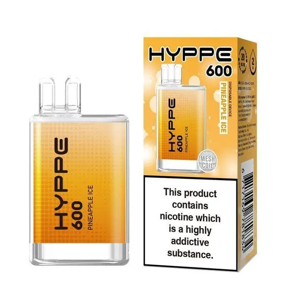 Hyppe 600 Crystal Disposable Vape Pod - Box of 10 - Vape Villa