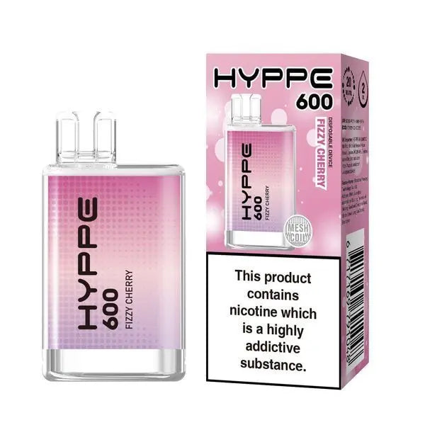 Hyppe 600 Crystal Disposable Vape Pod - Box of 10 - Vape Villa