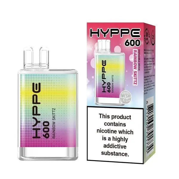 Hyppe 600 Crystal Disposable Vape Pod - Box of 10 - Vape Villa