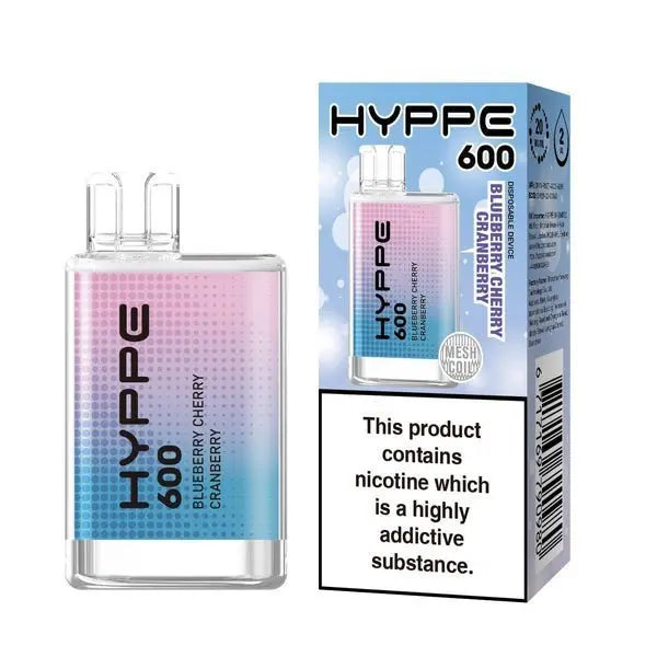 Hyppe 600 Crystal Disposable Vape Pod - Box of 10 - Vape Villa