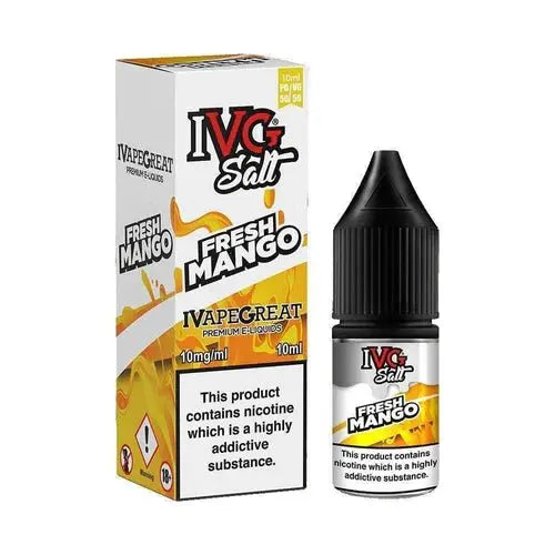 IVG 10ml Nic Salt E-Liquid - Pack Of 10 - Vape Villa