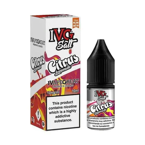 IVG 10ml Nic Salt E-Liquid - Pack Of 10 - Vape Villa