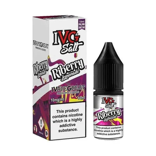 IVG 10ml Nic Salt E-Liquid - Pack Of 10 - Vape Villa