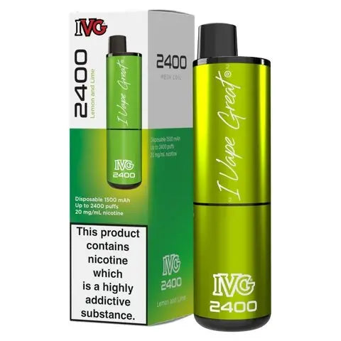 IVG 2400 Disposable Vape Pod Puff Bar Box of 5 - Vape Villa