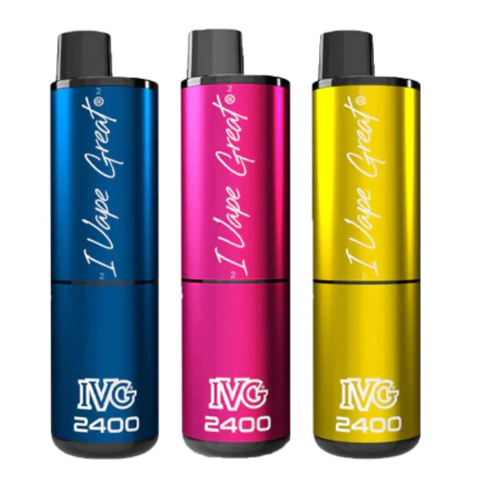 IVG 2400 Disposable Vape Pod Puff Bar Box of 5 - Vape Villa