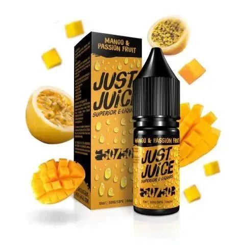 Just Juice Exotic Fruits 50/50 10ml E liquids Box of 10 - Vape Villa