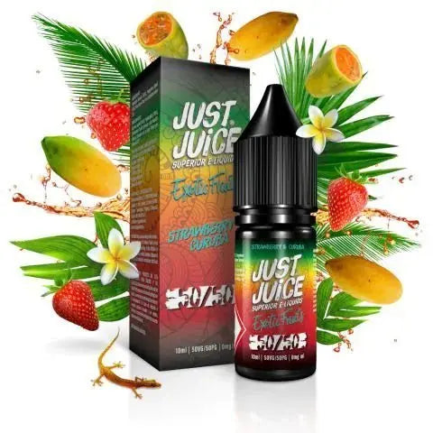 Just Juice Exotic Fruits 50/50 10ml E liquids Box of 10 - Vape Villa