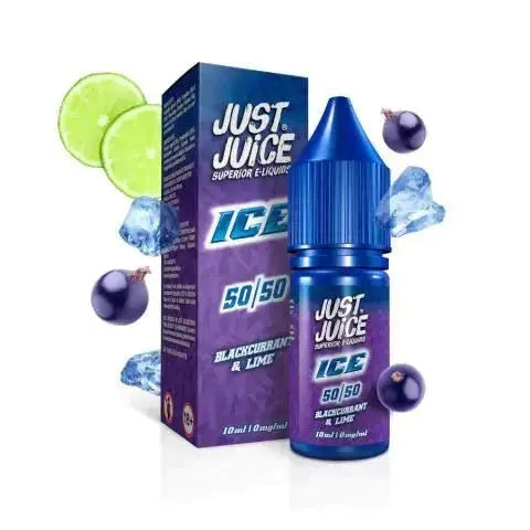 Just Juice Ice Range 50/50 10ml E liquids Box of 10 - Vape Villa
