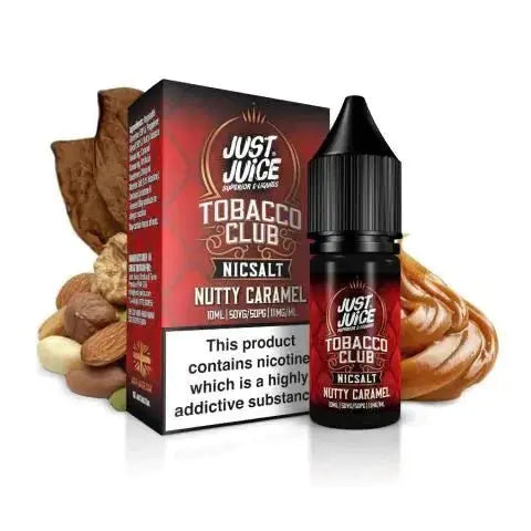Just Juice Tobacco Club 10ml Nic Salt Box of 5 - Vape Villa
