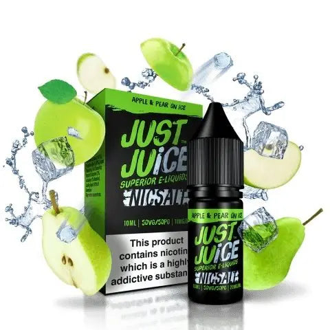 Just Juice Ice Range 10ml Nic Salt Box of 5 - Vape Villa