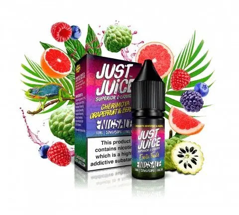 Just Juice Ice Range 10ml Nic Salt Box of 5 - Vape Villa