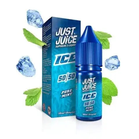 Just Juice Ice Range 50/50 10ml E liquids Box of 10 - Vape Villa