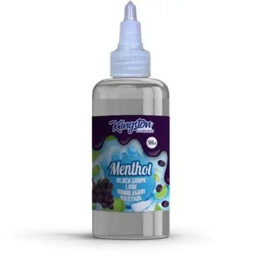 Kingston E-liquids Menthol 500ml Shortfill - Vape Villa