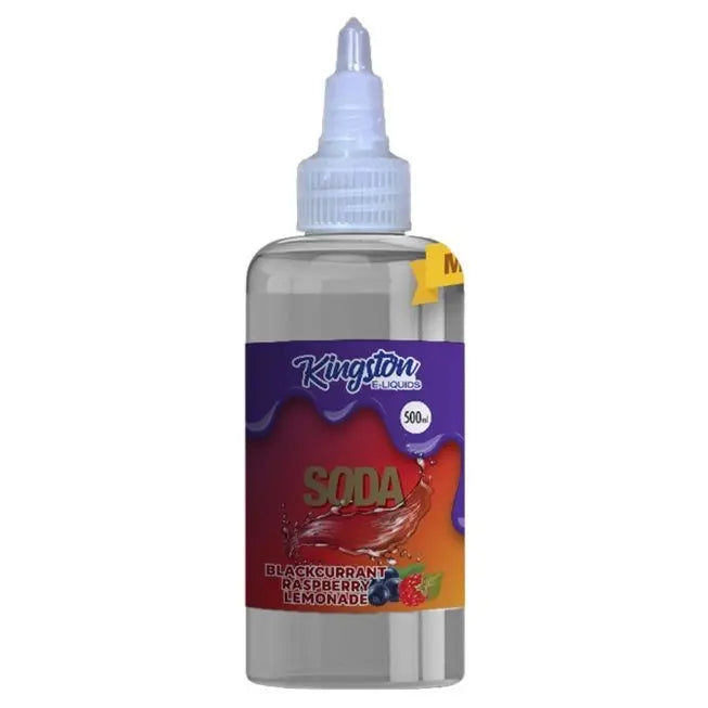 Kingston E-liquids Soda 500ml Shortfill - Vape Villa