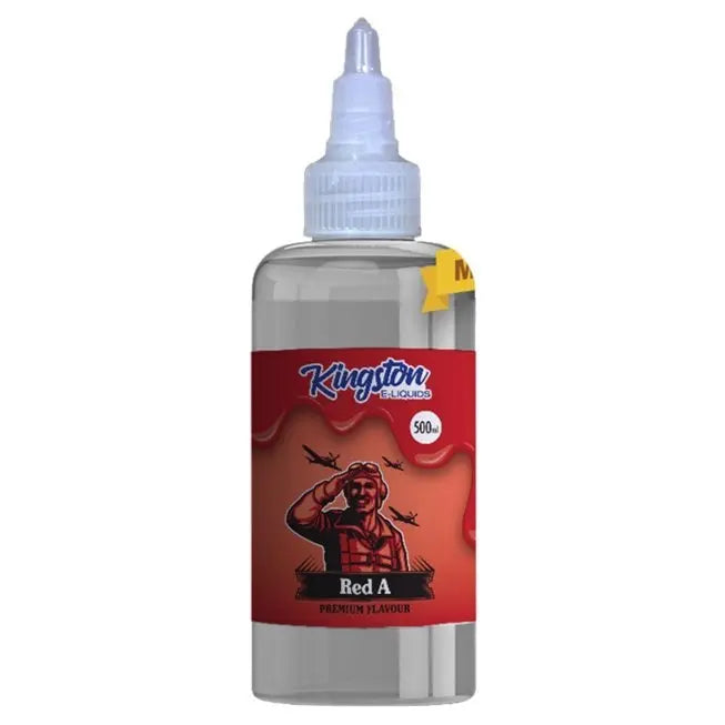 Kingston E-liquids Zingberry Range 500ml Shortfill - Vape Villa