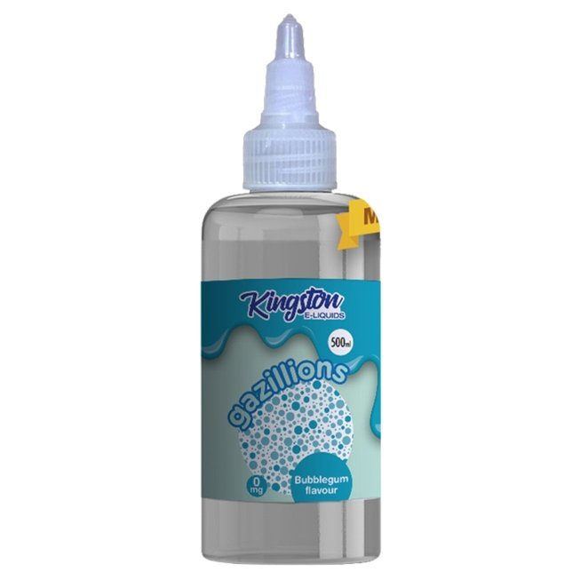 Kingston E-liquids Gazllions 500ml Shortfill - Vape Villa