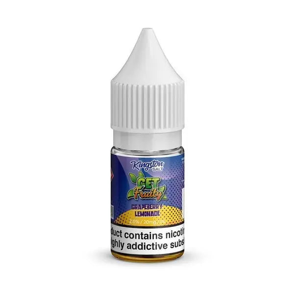 Kingston Salt Get Fruity Nic Salt - 10ml - Box of 10 - Vape Villa